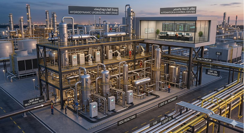 Heavy Oil To Light Oil Increasing Api