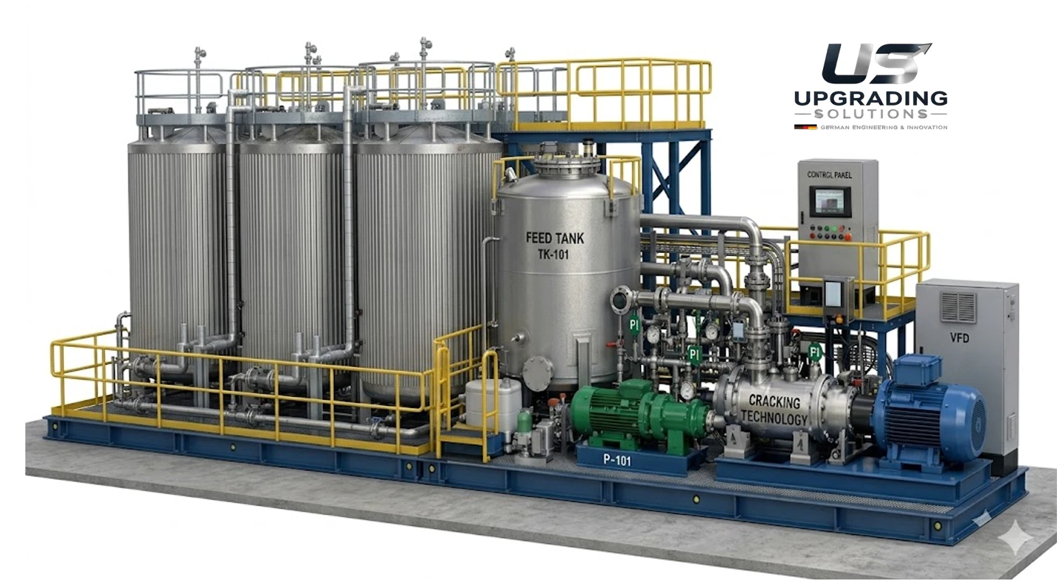 Upgrading Cracking Technology